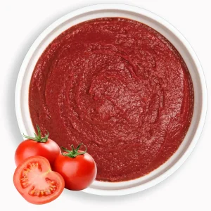 Canned tomato paste