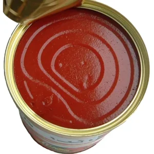 Canned tomato paste