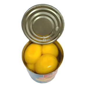Canned yellow peach in light syrup
